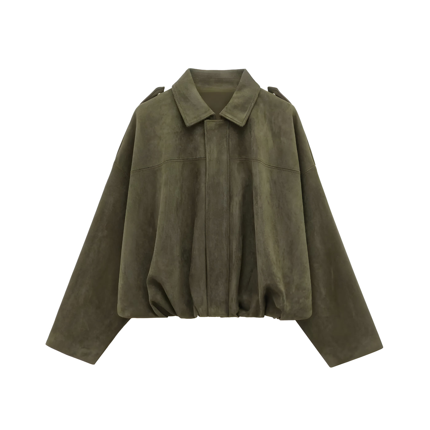 Alva – Glattes Wildleder Mantel