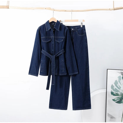 Ikonisk denimkostym