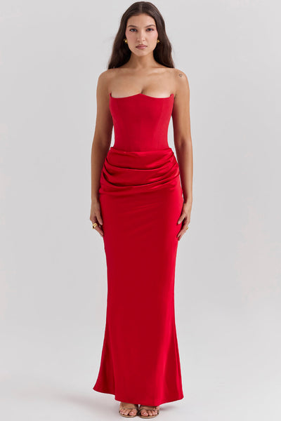 Lina – Elegantes Maxikleid